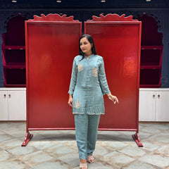Dusty Blue Co-Ord Set