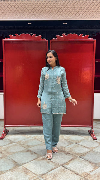 Dusty Blue Co-Ord Set