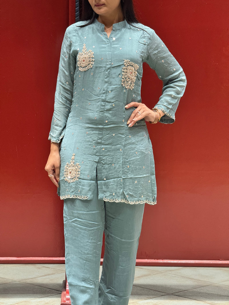 Dusty Blue Co-Ord Set