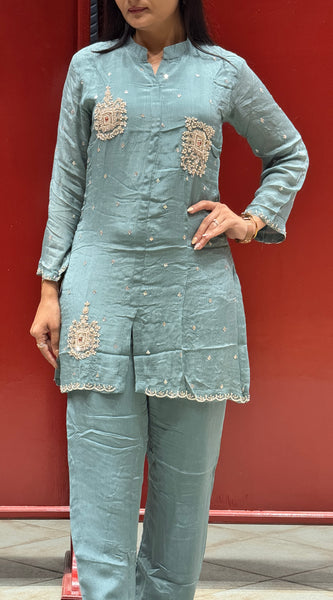 Dusty Blue Co-Ord Set
