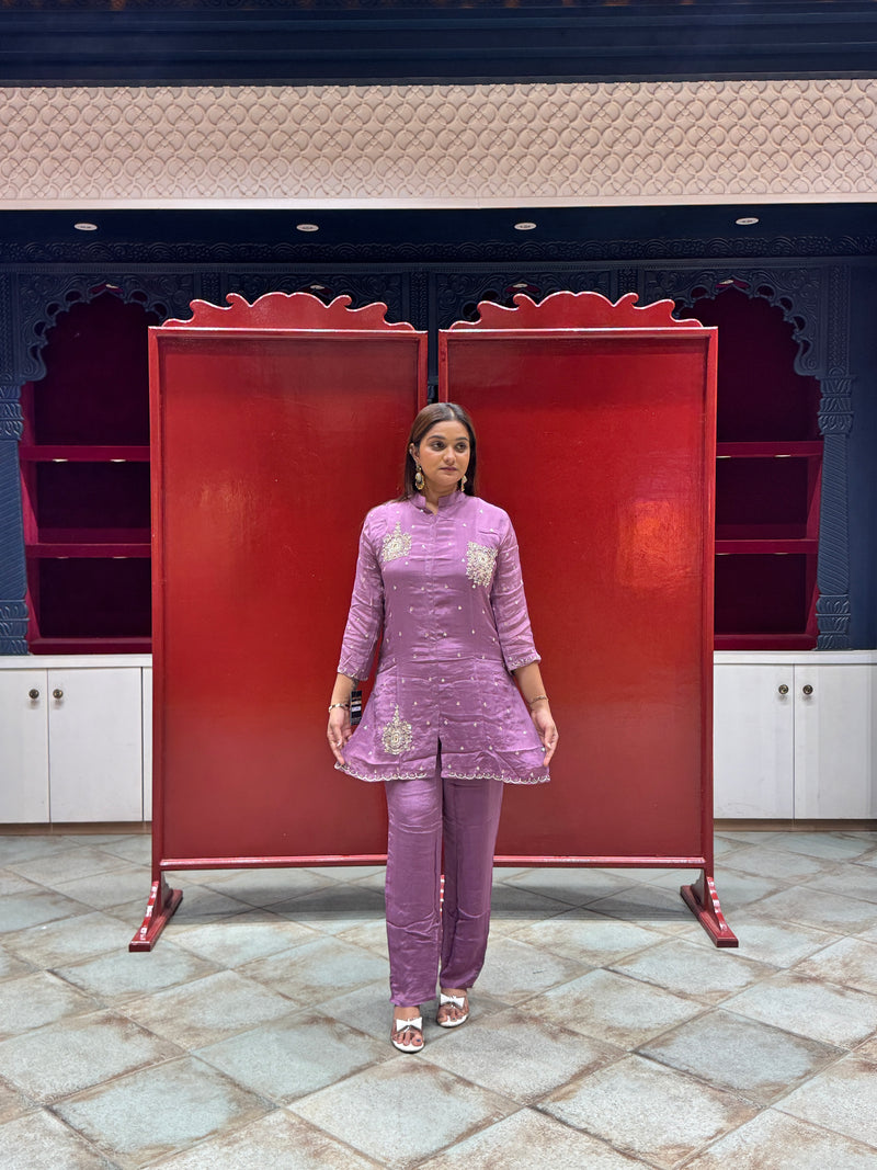 Lavender Purple Co-Ord Set