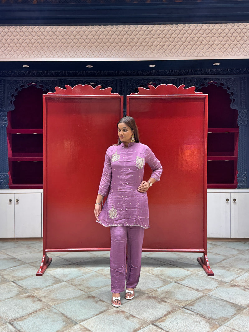 Lavender Purple Co-Ord Set