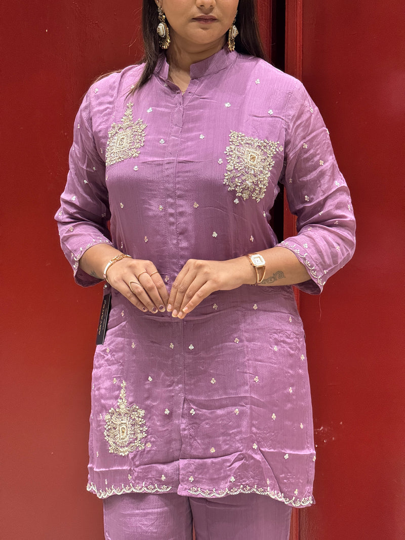 Lavender Purple Co-Ord Set