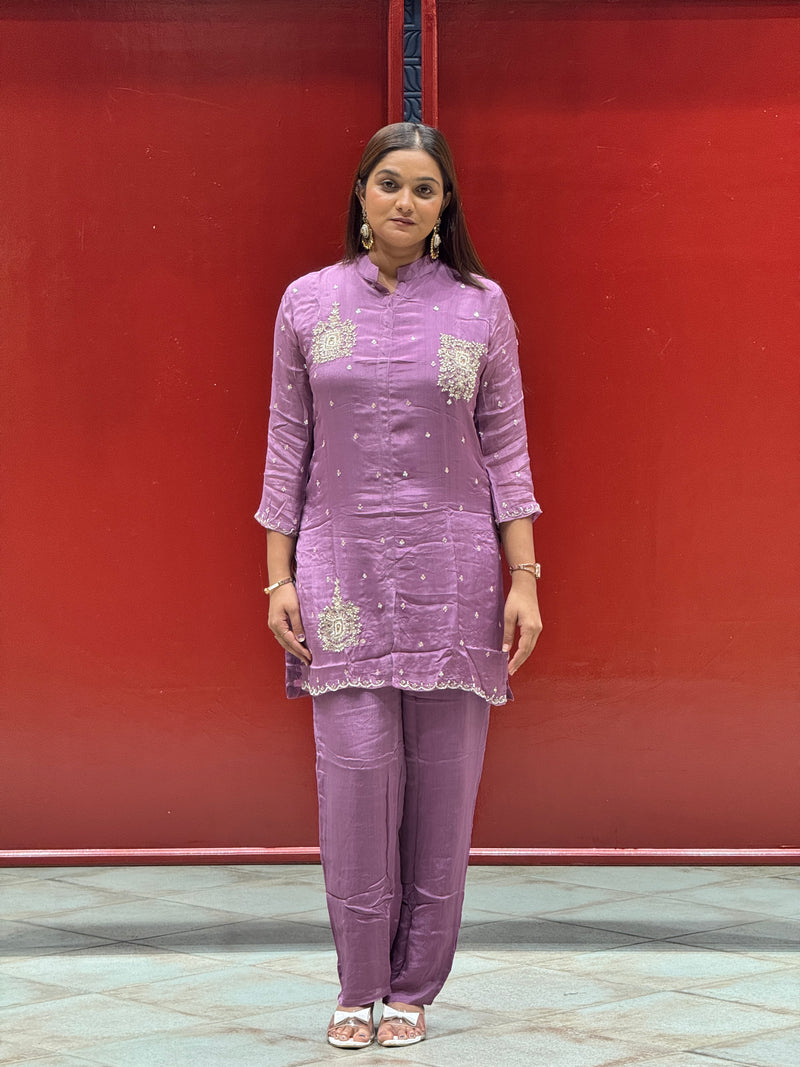 Lavender Purple Co-Ord Set