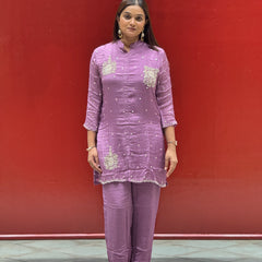 Lavender Purple Co-Ord Set