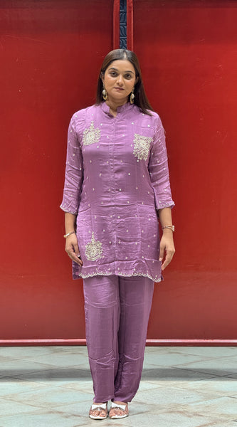 Lavender Purple Co-Ord Set
