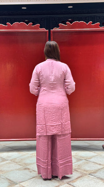 Lilac Pink Floral Co-Ord Set