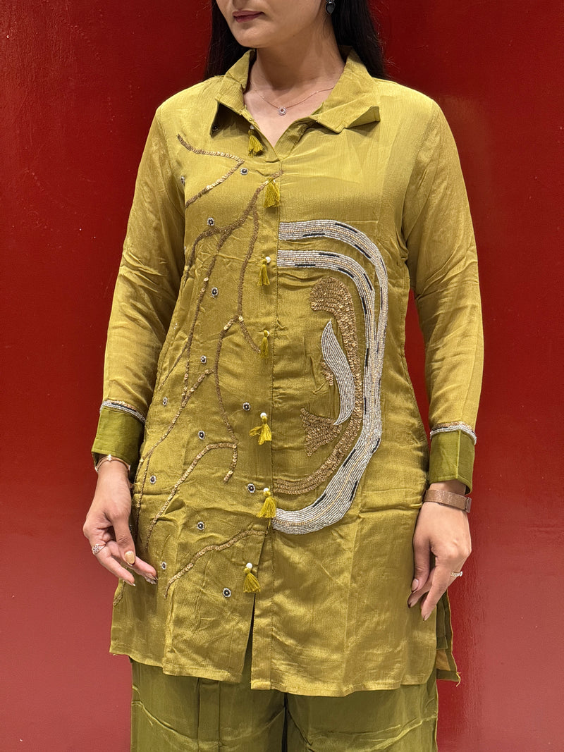Olive Green Co-Ord Set