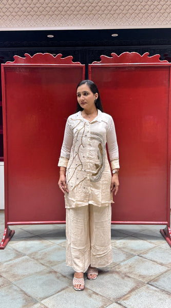 Cream Beige Co-Ord Set
