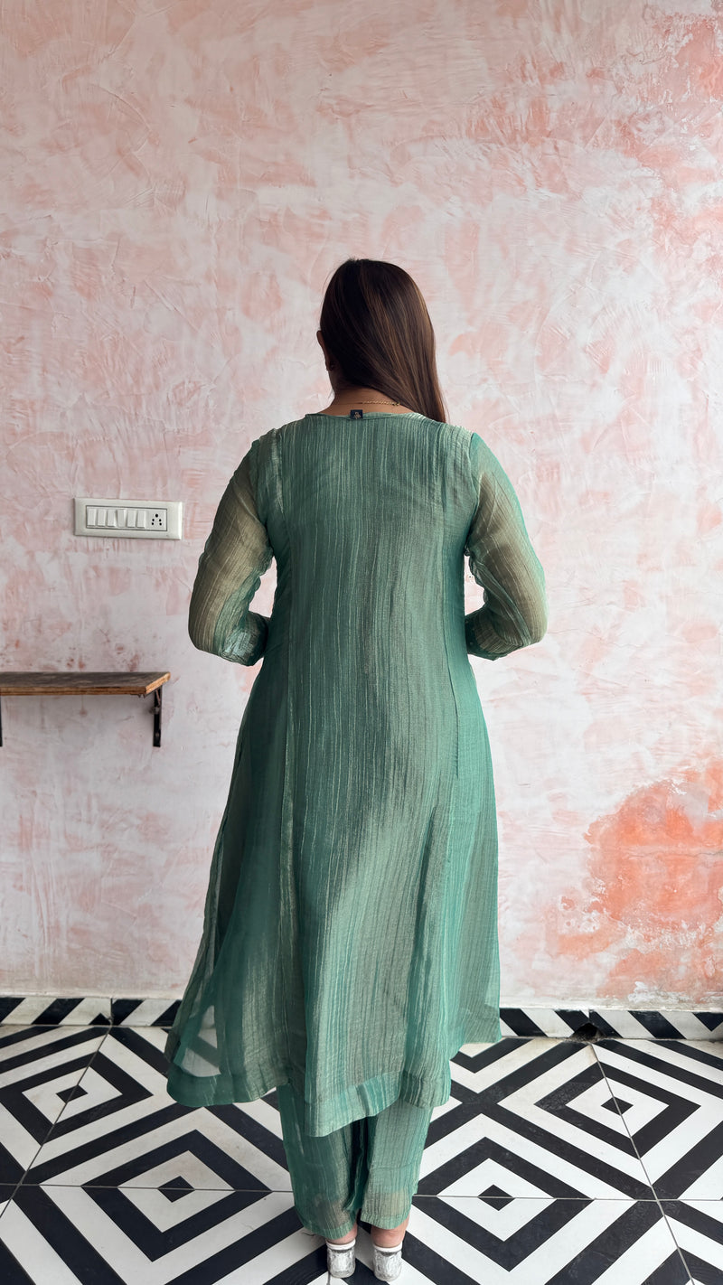 Sage Green Kurti Set