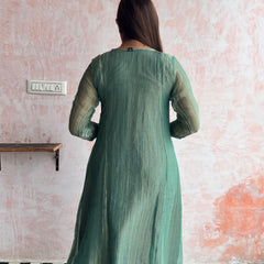 Sage Green Kurti Set