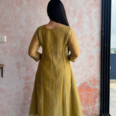 Olive Gold kirti Set