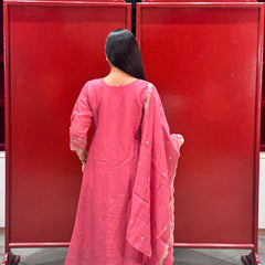 Rose Pink Kurti Set