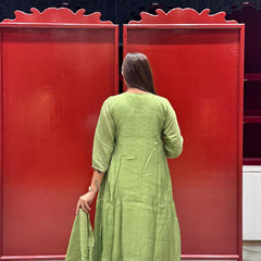 Pistachio Green Kurti Set