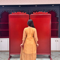 Mustard Gold Kurti Set